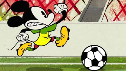 Mickey Mouse in O Futebol Classico
