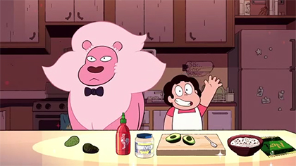 Steven Universe: Cooking with Lion