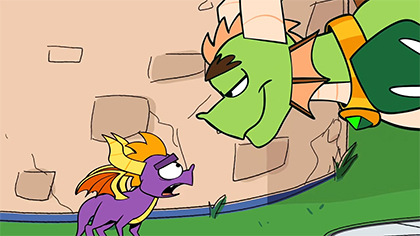 Preview: Spyro the Dragon Animation